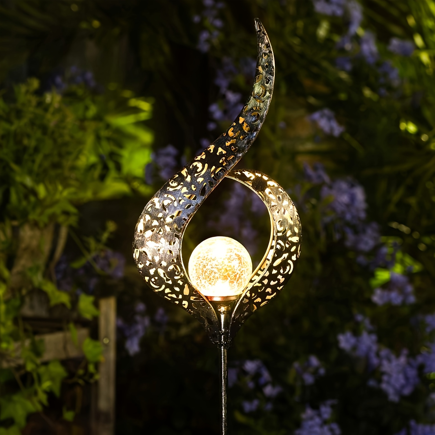 Outdoor Lighting Pathway - مصباح شمسي للحديقة الخارجية على شكل