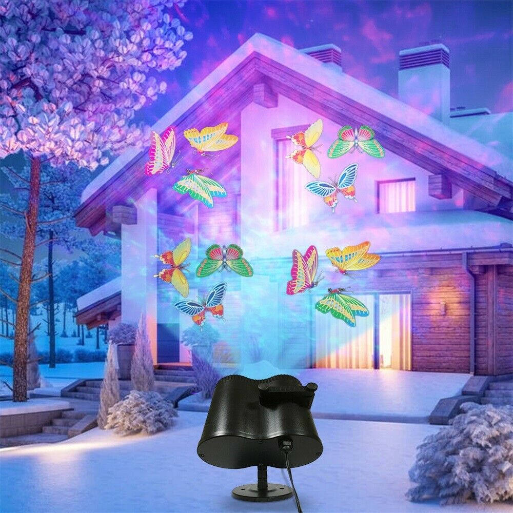 ضوء عرض كريسماس LED متحرك، 20  - مراجعة Outdoor Lighting Uk وسعره