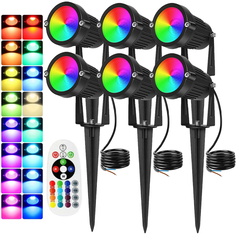 RGBW إضاءة المناظر الطبيعية 10 - مراجعة Outdoor Lighting And Landscape وسعره